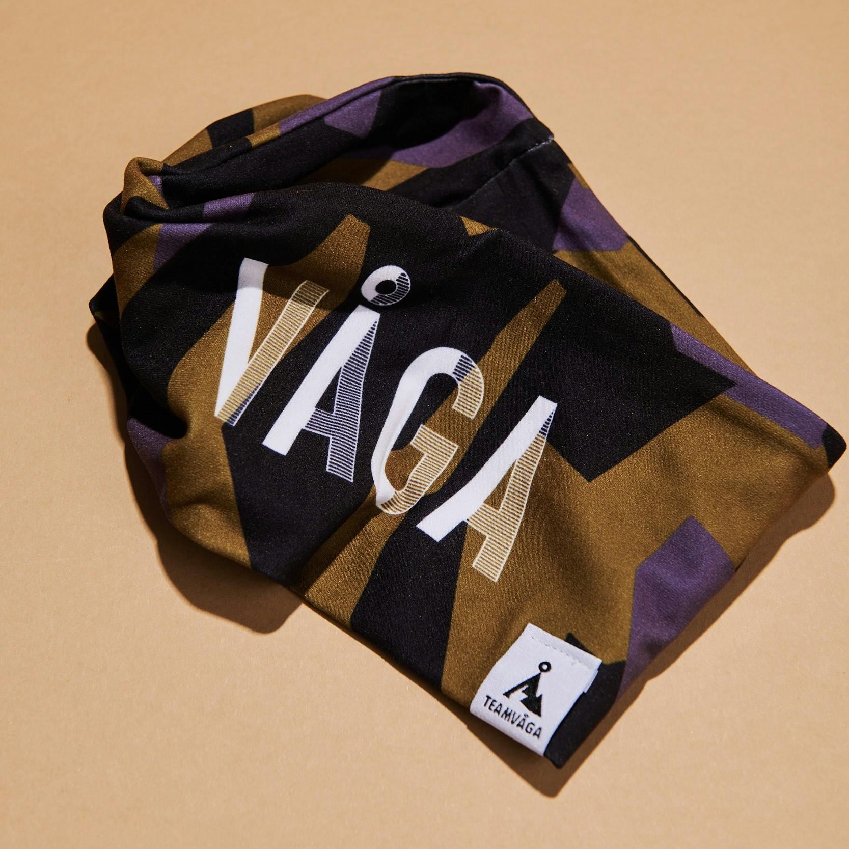 Våga Headband Black / Charcoal / Moss Green