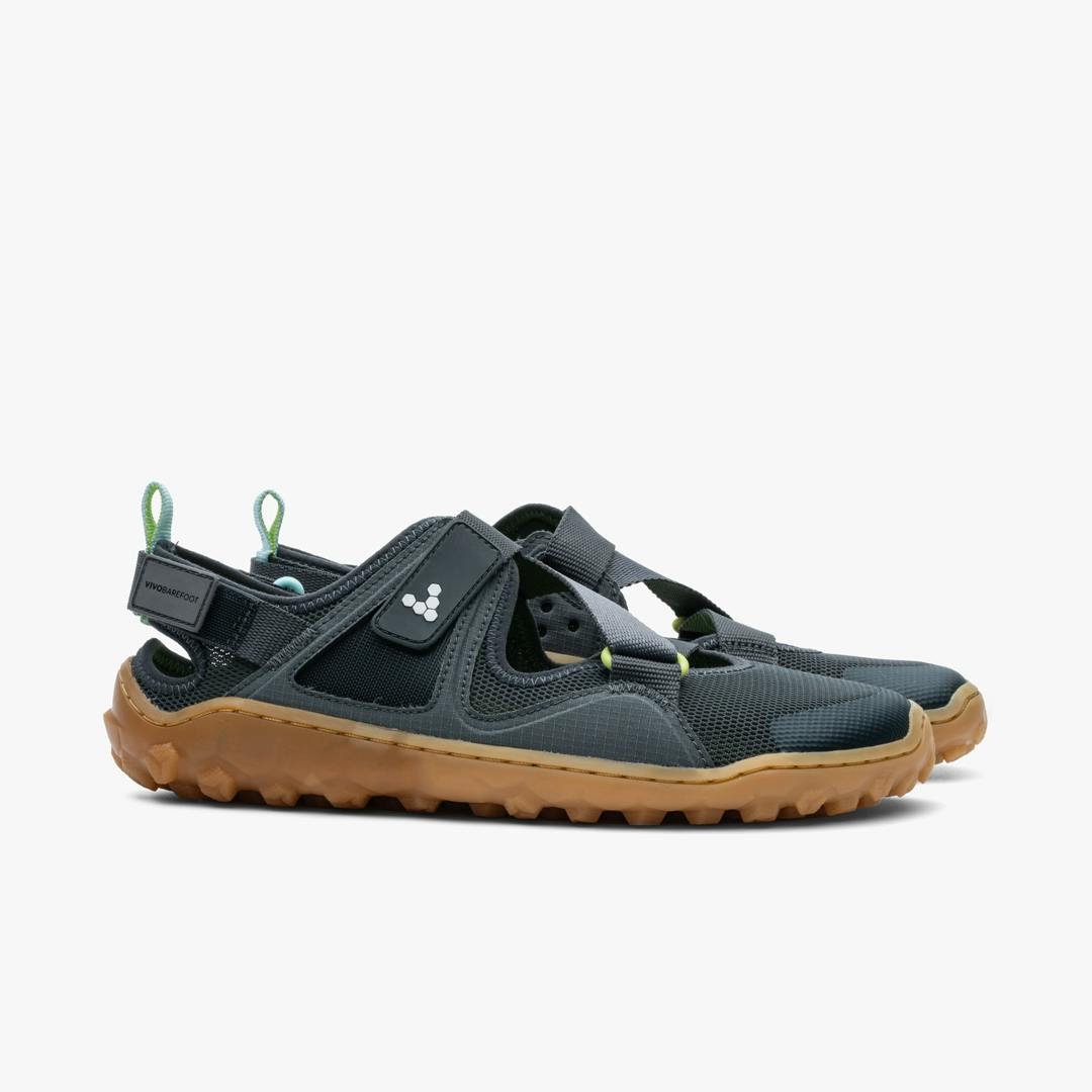 VivoBarefoot W Tracker Sandal Charcoal/Gum