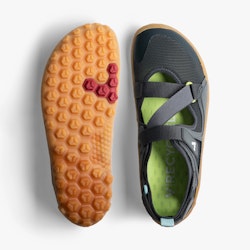 VivoBarefoot W Tracker Sandal Charcoal/Gum