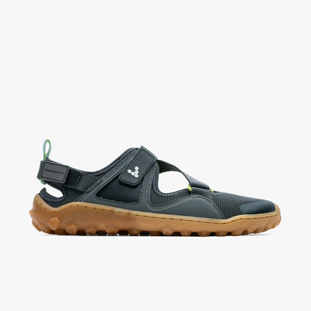 VivoBarefoot W Tracker Sandal Charcoal/Gum