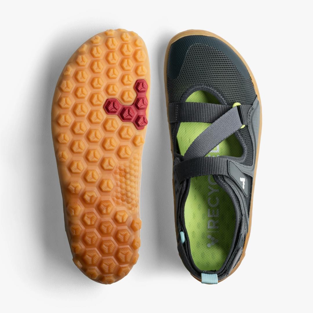 VivoBarefoot M Tracker Sandal Charcoal/Gum