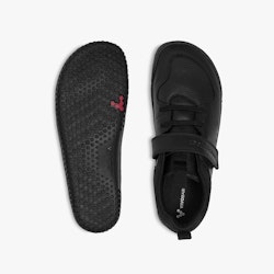 VivoBarefoot Juniors Primus Ludo School Obsidian