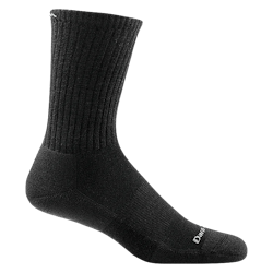 Darn Tough Men's The Standard Crew Lightweight Lifestyle Sock - Black