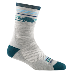 Darn Tough Women's Pacer Micro Crew Ultra-Lightweight Running Sock - Gray