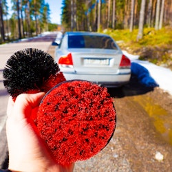 Borstkit För Skruvdragare - Röd