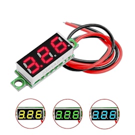 Mini Voltmätare 12V