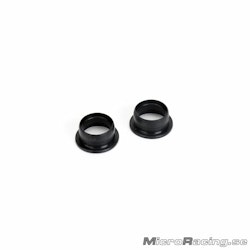 ULTIMATE RACING - Silicone Manifold Gasket For .21/.28 Engines Black (2pcs)