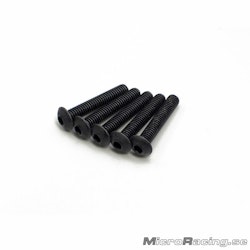 KYOSHO - M4x22mm Button Head Screws, Hex (5pcs)