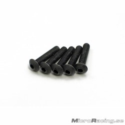 KYOSHO - M4x18mm Button Head Screws, Hex (5pcs)