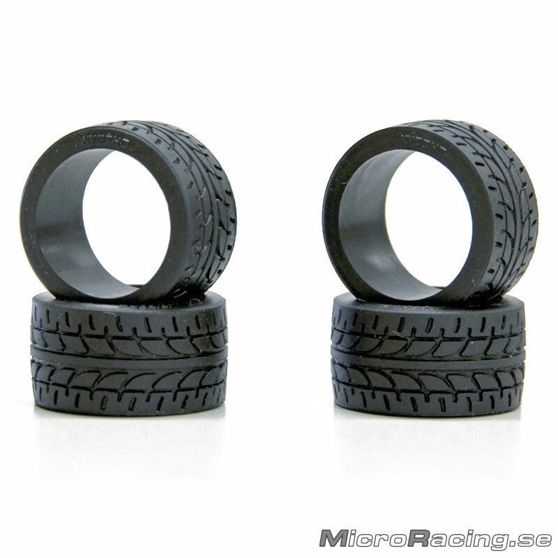 KYOSHO - MINI-Z Racing Radial 20 Shore Rear - Wide (2pairs)