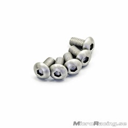 KYOSHO - Titanium Cap Skruv 4x8mm