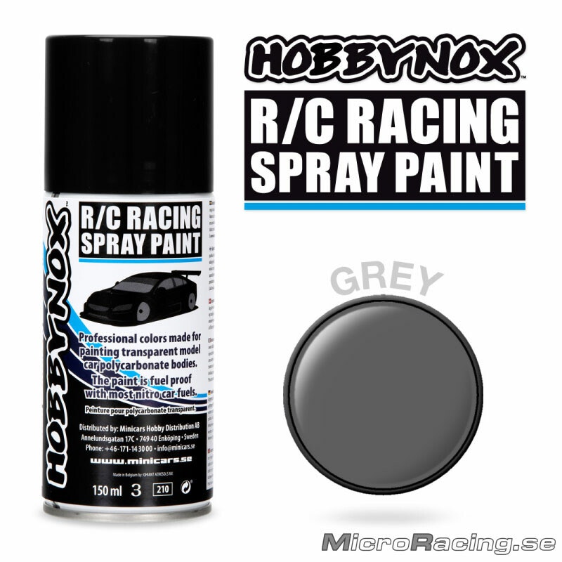 HOBBYNOX - Spray Paint - Grey, 150ml