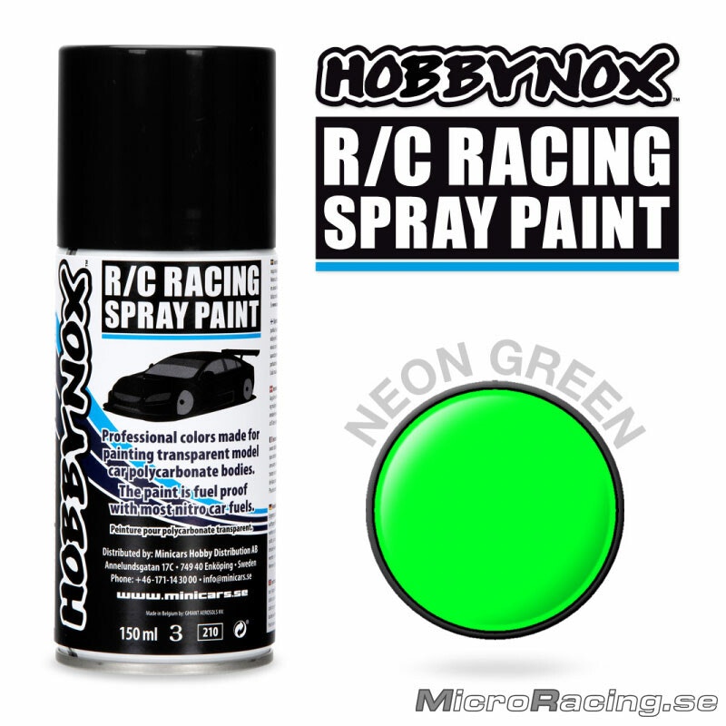 HOBBYNOX - Spray Paint - Neon Green, 150ml