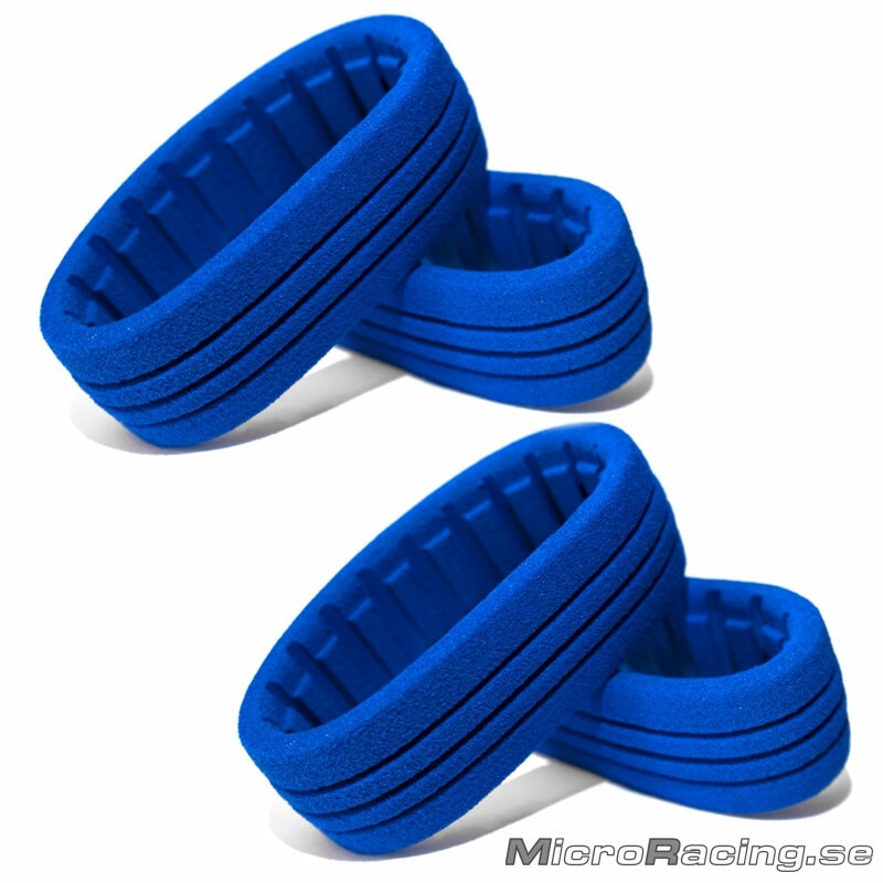 HOTRACE - Closed Cell Insert, 1/8 Buggy, Blue (2pairs)