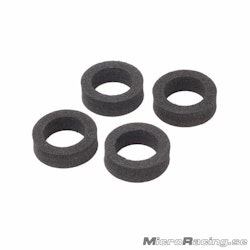 HB RACING - Servo Saver Dust Cover (4pcs)