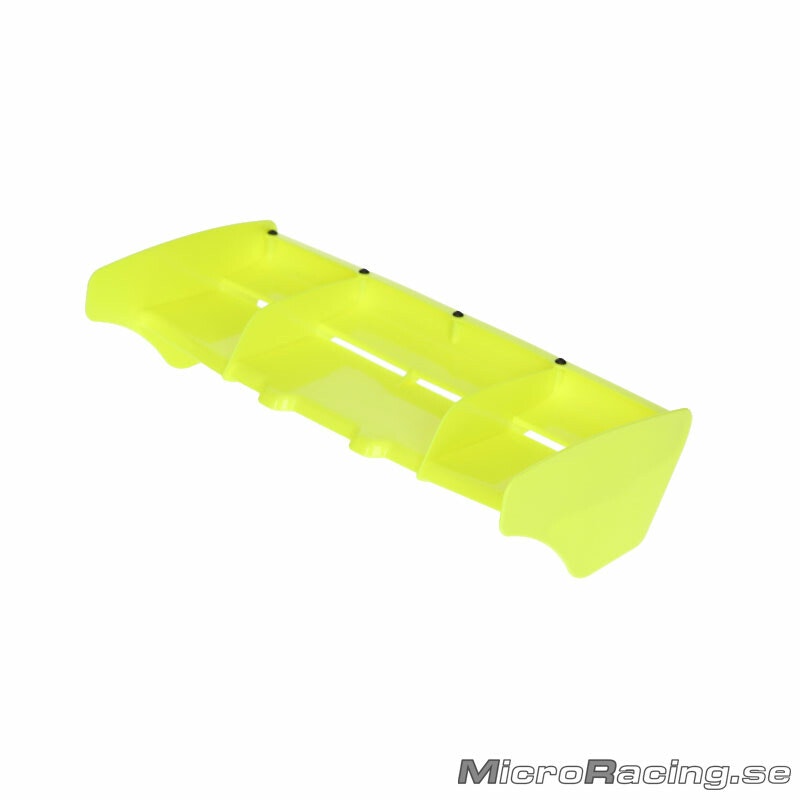HB RACING - Wing Rear, Yellow - 1/8 Buggy
