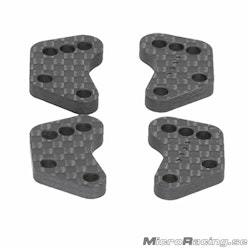 HB RACING - Hub Carrier Arm V2 no.4 - D819 (4pcs)