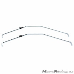 HB RACING - Rear Roll Bars - 2.5, 2.7mm