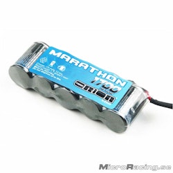 TEAM ORION - Battery NiMH, Flat Receiver Pack 6.0V/1700mAh (Bec20 AWG)