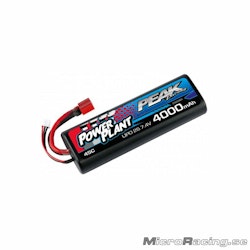 PEAK - Battery LiPo, Power Plant, 2S 45C, 7.4V/4000mAh (Deans)