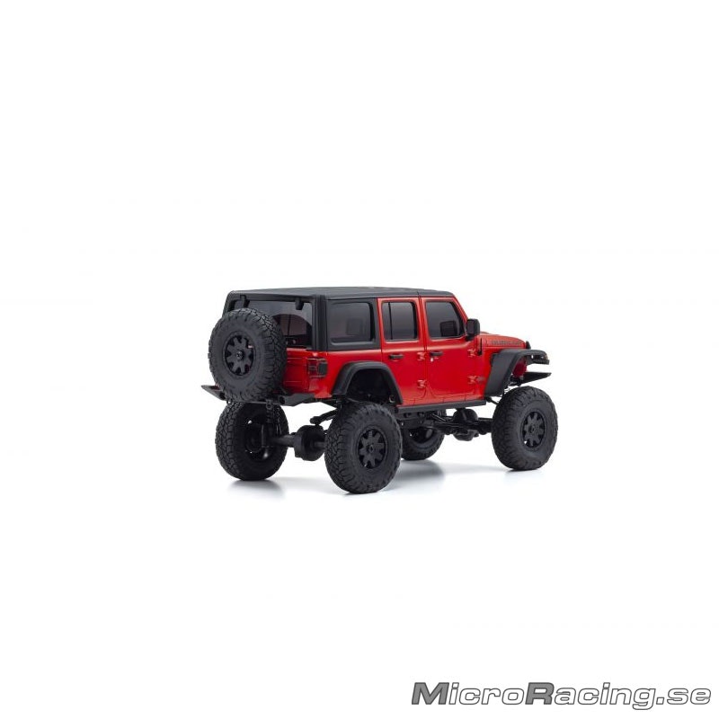 KYOSHO - Mini-Z 4X4 MX-01 Jeep Wrangler Rubicon Firecracker Röd - RTR