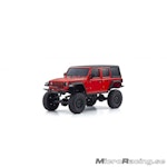 KYOSHO - Mini-Z 4X4 MX-01 Jeep Wrangler Rubicon Firecracker Röd - RTR