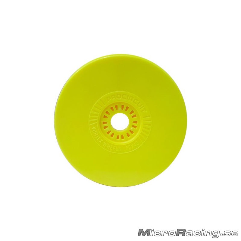 PROCIRCUIT - Vortex Rims V2, Yellow (2pairs)