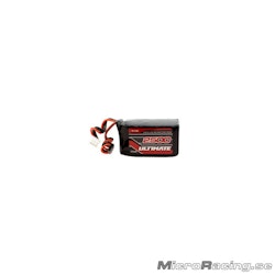 ULTIMATE RACING - Battery LiFe, Hump Receiver Pack 6.6V/2500mAh