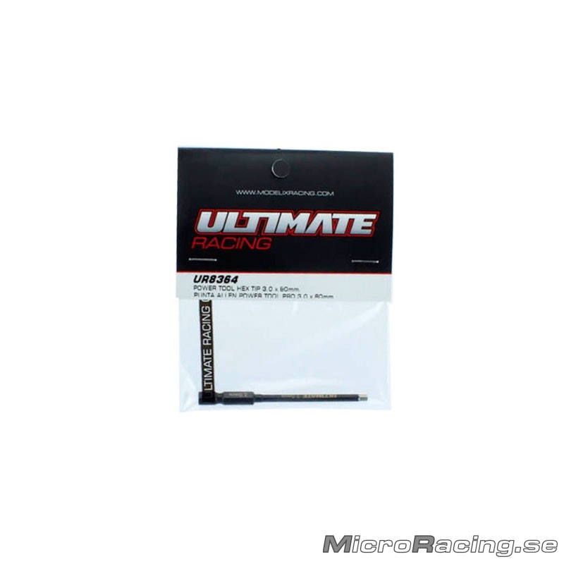 ULTIMATE RACING - Tool Hex Tip - 3.0x80mm