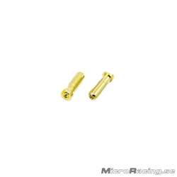 ULTIMATE RACING - 5.0mm Bullet Connector Male (2pcs)