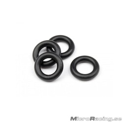 HB RACING - O-ring P5, Black (4pcs)