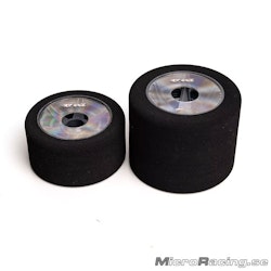 HOTRACE - Lens däck 1/8 OnRoad Fram Soft - Back Soft (2+2)