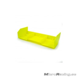 ULTIMATE RACING - Wing Rear, Yellow - 1/8 Buggy