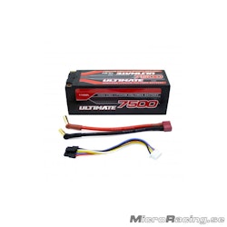 ULTIMATE - Battery LiPo, Graphene, 4S 120C HV, 15.2V/7500 mAh (Connector 5mm)