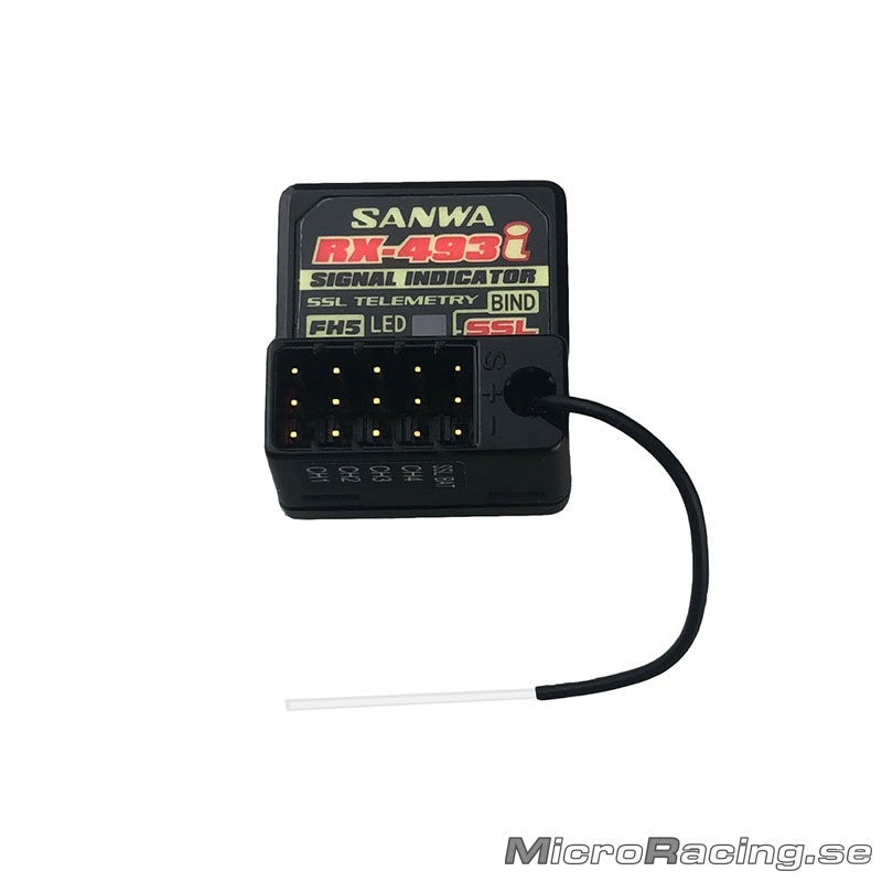 SANWA - Transmitter MT-5 + Reciver RX-493i