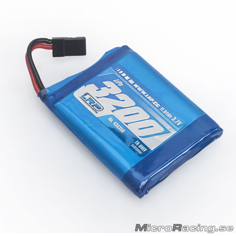 LRP - Battery LiPo, Flat, 3.7V/3200mAh