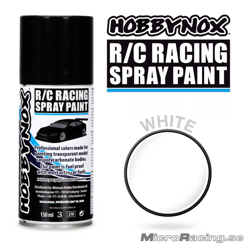 HOBBYNOX - Spray Paint - White, 150ml