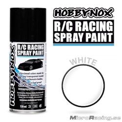 HOBBYNOX - Spray Paint - White, 150ml