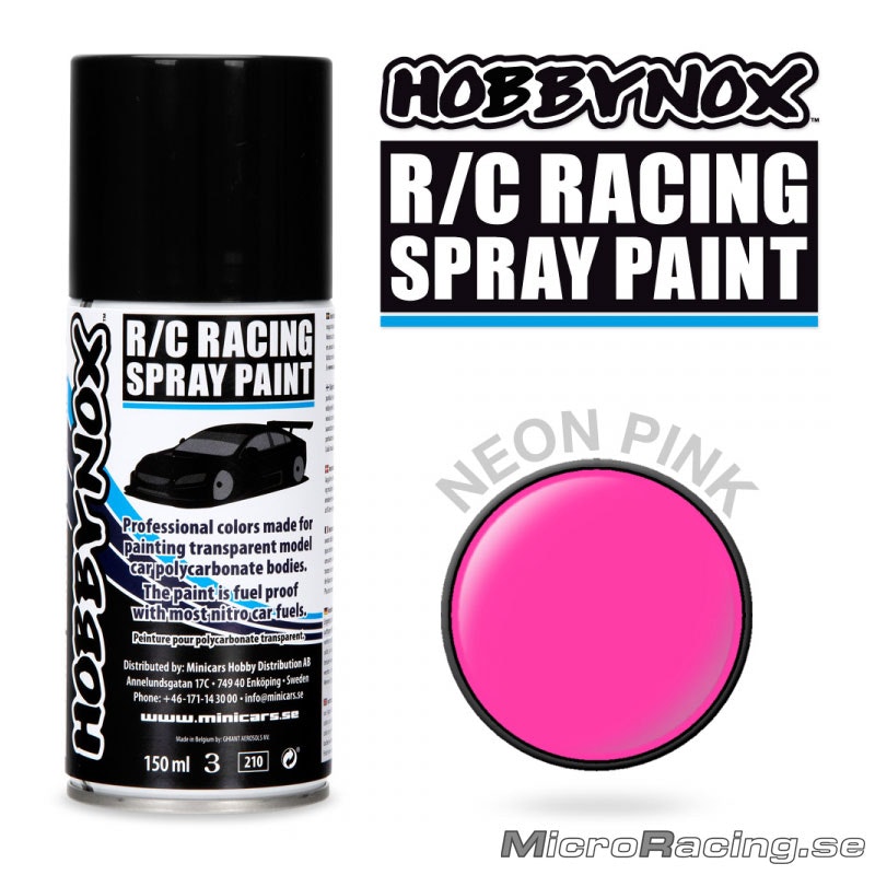 HOBBYNOX - Spray Paint - Fluo Pink, 150ml
