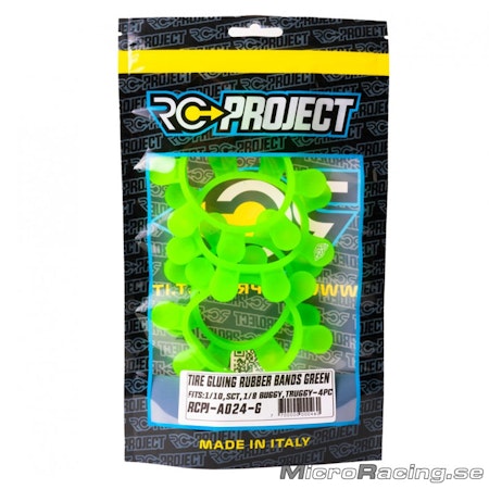 RC-PROJECT - Glue Band 1/10 & 1/8 Buggy - Green (4)