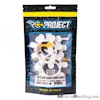 RC-PROJECT - Tyre Glue Bands, White, 1/8 & 1/10 Buggy (4pcs)