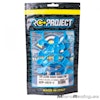 RC-PROJECT - Tyre Glue Bands, Cyan, 1/8 & 1/10 Buggy (4pcs)