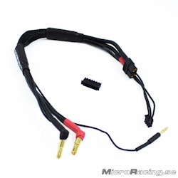 ULTIMATE RACING - 2s Charge Cable Lead With Xt60, 4mm & 5mm Bullet Connector - 30cm