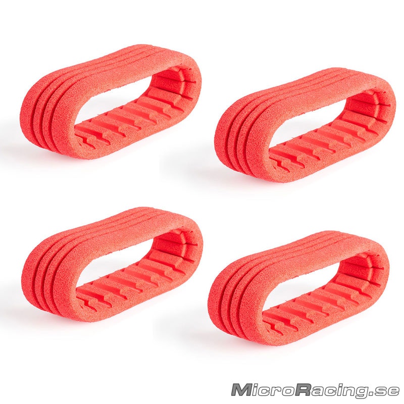 MATRIX - Closed Cell Inserts - 1/8 Buggy Red (2pairs)