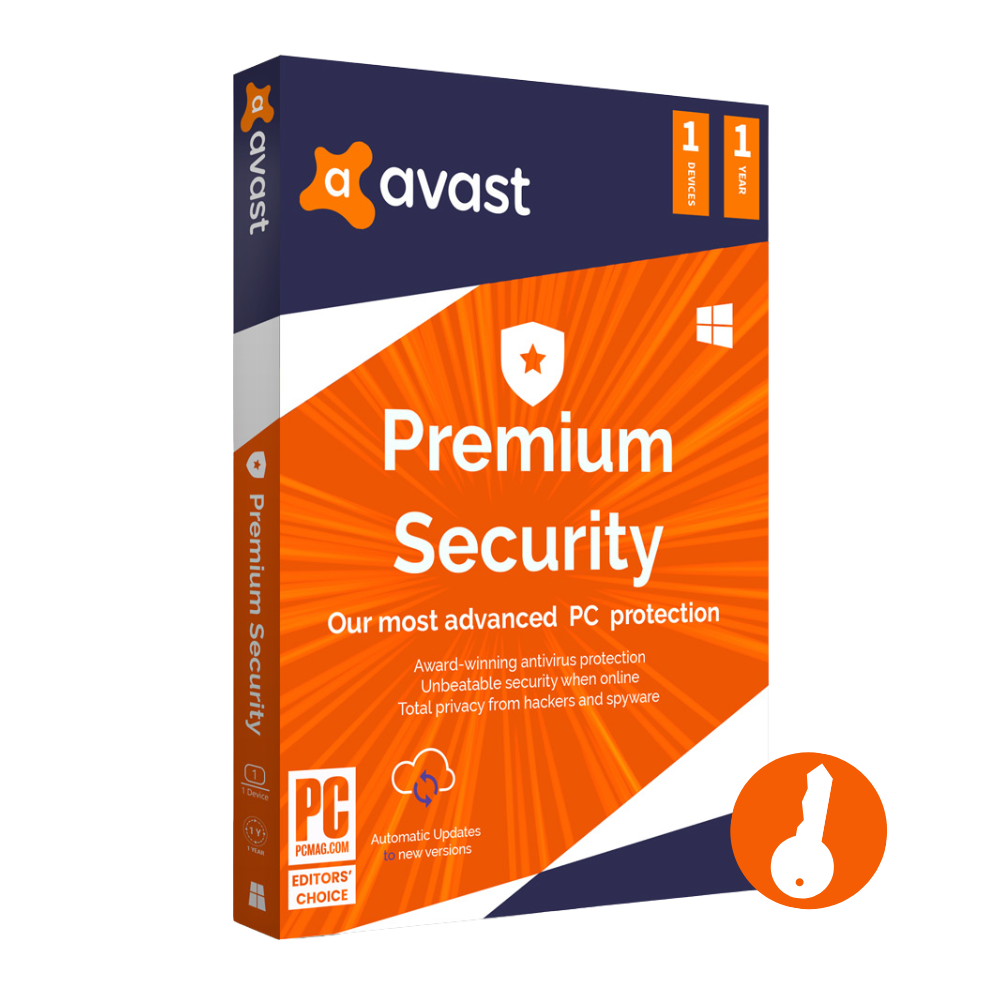 Avast Premium Security 2022 - 1 Års Licens