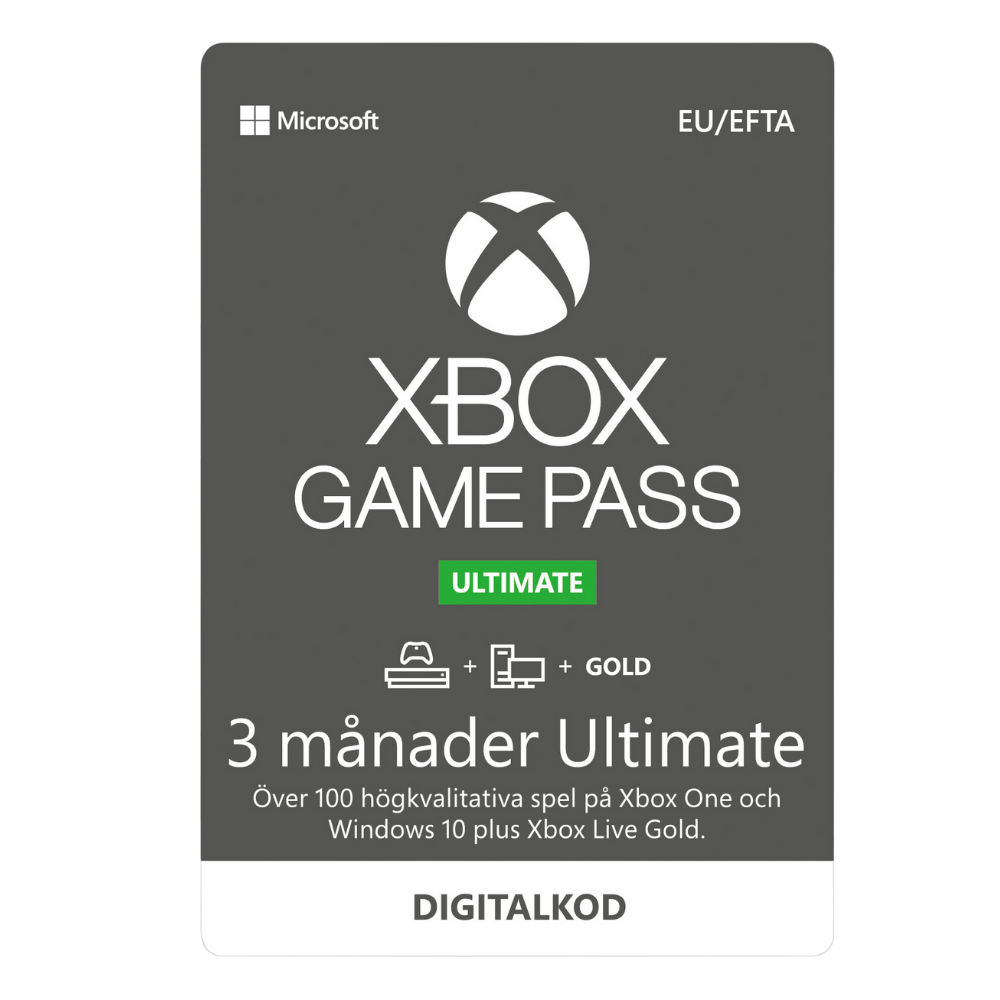 Xbox Game Pass Ultimate | 3 måneder (NO)