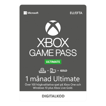 Xbox Game Pass Ultimate | 1 Månad (SE)