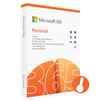 Microsoft Office 365 Personal | 1 År | Retail