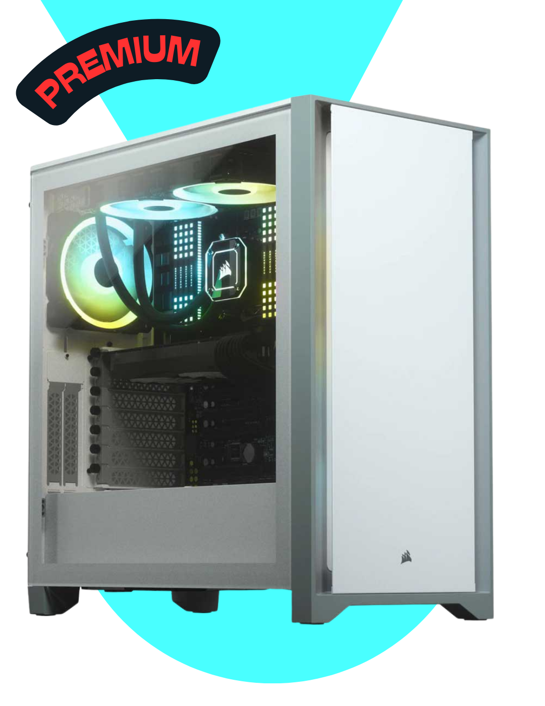 White Void™ | RTX 3060 ✤ Intel® Core™ i5-11400F ✤ 16 GB
