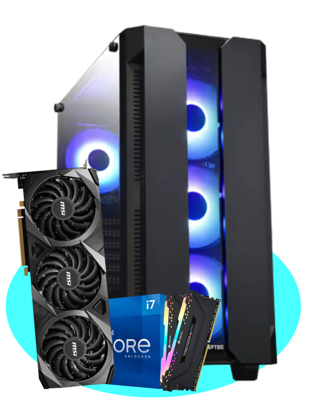 The God Particle™ | RTX 3070 ✤ Intel® Core™ i7-11700 ✤ 32 GB